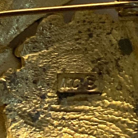 Vintage Kennth Cole Fall Harvest Brooch - Picture 3 of 3